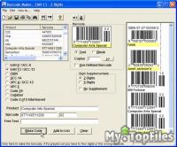 Look at screenshot of Barcode Maker